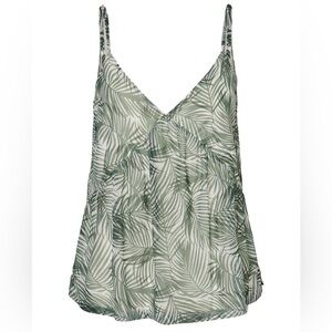 Vero Moda Curve Laurel Wreath Green Tank Plus Size 2x NWT NEW